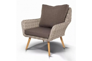«Прованс» кресло из искусственного ротанга, цвет коричневый