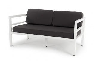 «Эстелья» диван двухместный, алюминиевый каркас