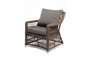 «Гранд Латте» кресло из искусственного ротанга, цвет коричневый