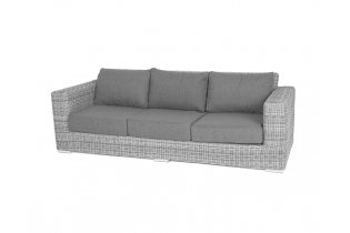 «Боно» диван из искусственного ротанга трехместный, цвет соломенный